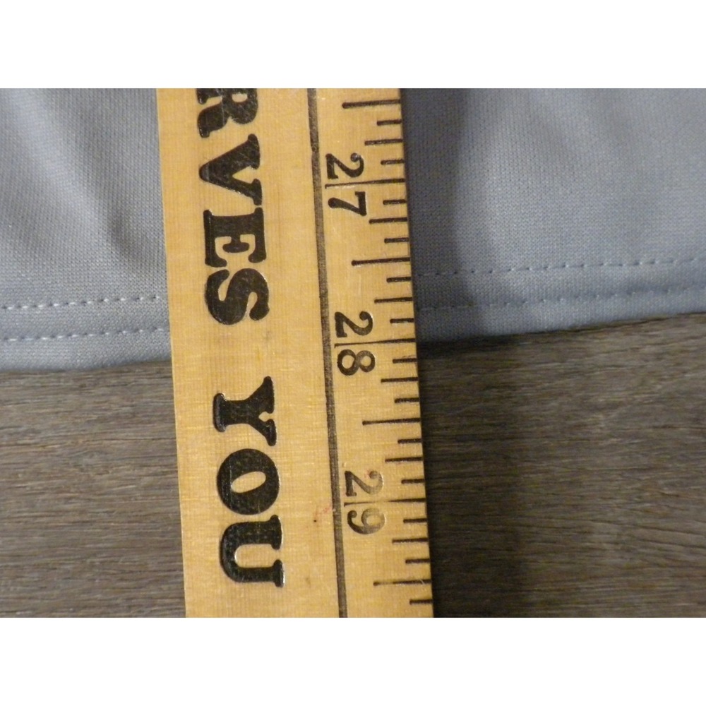 Russell Athletic Baseball Jersey L Gray Blank Button Down Vintage MLB Model USA - Picture 7 of 9